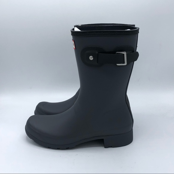 7W - [NEW] Women's Hunter Original Tour Short Packable Rain Boot WFS1026RMA - Picture 5 of 7